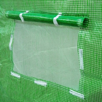 SZKLARNIA FOLIOWA TUNEL OGRODOWY 2x3 6m2 ZIELONY FOLIAK 3x2 Tunel Foliowy