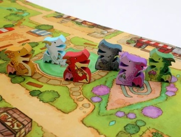 Наклейки Meeple: наклейки на фламекрафте