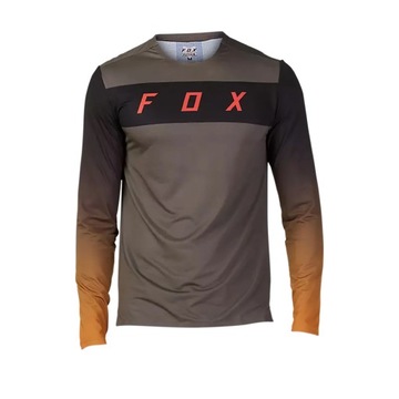 Koszulka z długim rękawem FOX FLEXAIR ARCADIA L Brązowy