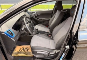 Hyundai i20 II Coupe 1.2 MPI 84KM 2017 Hyundai i20 GO 1.2MPi 84ps 5Drzwi Ledy CzarnaPodsufitka PelnySerwisASO UNI, zdjęcie 12