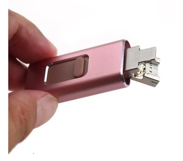 Pendrive 128GB 4w1 USB 3.0, iPhone, Android/Micro USB/TYP C, Windows, OTG