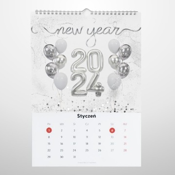Kalendarz 13 Planszowy A3 (420x297mm) - 50sztuk.
