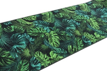 DYWAN MONSTERA 80x150 ANTYPOŚLIZGOWY - LIŚCIE