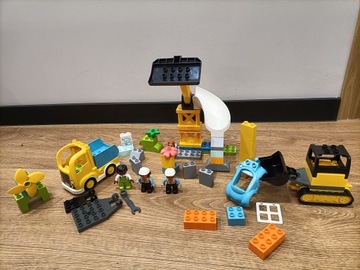 Lego Duplo budowa koparka ciężarówka