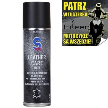 S100 LEDER PFLEGE MATT środek do skóry +GRATIS