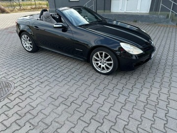 Mercedes SLK R171 Roadster 1.8 (200 Kompressor) 163KM 2007 Mercedes SLK 200 1.8B, Stan idealny, ALu17, zdjęcie 3