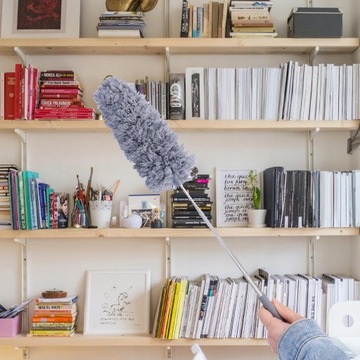 Телескопическая тряпка, 81 см, для уборки паутины, щетка для пыли.