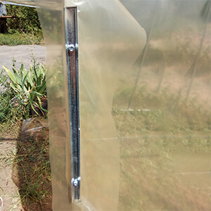 Теплица-туннель Весна 2х4м УВ4 Томатная пленка. Овощной туннель.