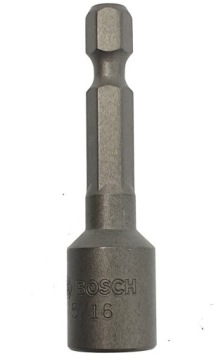 Магнитный торцовый ключ Bosch 8 мм, держатель 1/4 дюйма для фермеров, выращивающих черепицу