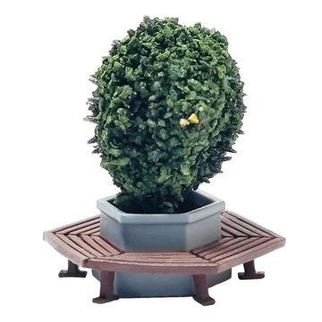Skala 1: 64 Model tarasu kwiatowego dla modelu