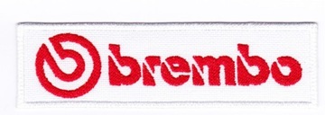 VAR naszywka BREMBO 12*3,5 cm tuning