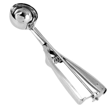 СТАЛЬНАЯ ЛОЖКА ДЛЯ МОРОЖЕНОГО для фруктового пюре - Идеально подходит для поваров