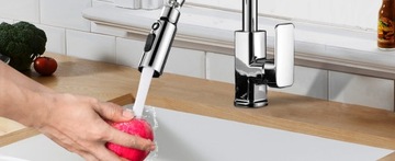 КУХОННЫЙ СМЕШНИК, УДЛИНИТЕЛЬ ДЛЯ КРАНА, 3-РЕЖИМНЫЙ АДАПТЕР ПЕРЛАТОР