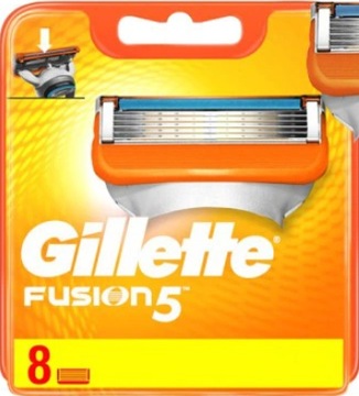 GILLETTE FUSION 5 fusion5 КАРТРИДЖИ С ЛЕЗВИЯМИ 8 ОРИГИНАЛЬНЫЕ НОЖИ ДЛЯ БРИТЬЯ БРИТВЫ