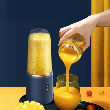 МИНИ-МИКСЕР ЭЛЕКТРИЧЕСКИЙ БЛЕНДЕР ДЛЯ СОКОЭКСТРАКТОРА СМУЗИ С 2 ЧАШКАМИ