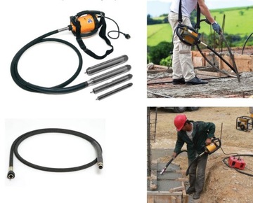 Вибратор бетона ENAR DINGO, шланг 4м, кочерга 48мм