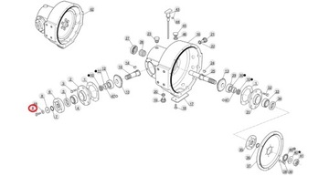 ВИНТ УГЛОВОЙ КОРОБКИ MANITOU ML MT MC MLT 561810