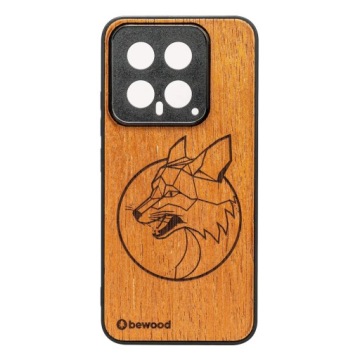 Dřevěné Pouzdro Bewood pro Xiaomi 14 Pro Lis Merbau