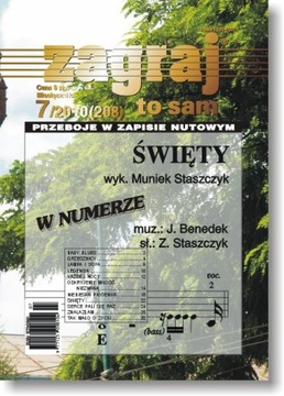 Zagraj to sam - nr 07/2010 (208) nuty na keyboard + akordy + teksty