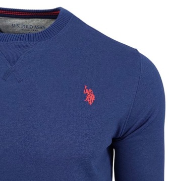 Bluza męska Bez kaptura Bluza męska sportowa Granatowa US Polo Assn r. XXL