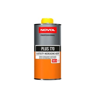 DODATEK ZWIĘKSZAJĄCY ELASTYCZNOŚĆ PLASTYFIKATOR Novol PLUS 770 500ml