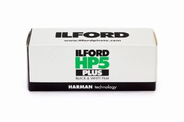 Ilford HP5 Plus 400 typ 120 negatyw czarno-biały