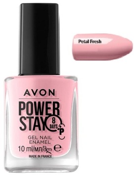 AVON Power Stay 8 Days Lakier do paznokci Żelowy 8 days dni PETAL FRESH