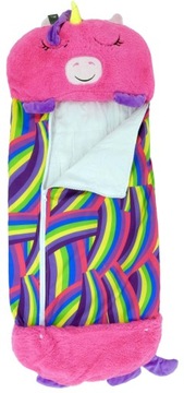 ДЕТСКИЙ СПАЛЬНЫЙ МЕШОК 2в1 ПОДУШКА ЕДИНОРОГ 120 см