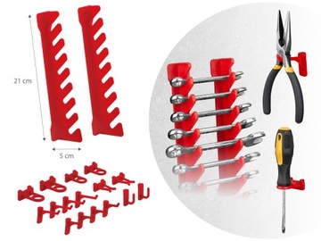 ИНСТРУМЕНТАЛЬНАЯ ДОСКА ДЛЯ МАСТЕРСКОЙ 96x76см HUMBERG, набор из 43 элементов