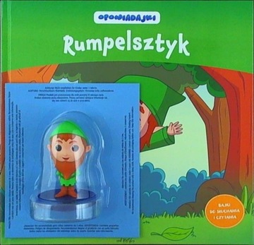 OPOWIADAJKI RUMPELSZTYK Książka + Figurka
