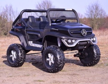 MERCEDES BENZ UNIMOG 4X4,12V14AH/UNIMOG-ЧЕРНЫЙ