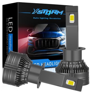 ŻARÓWKI H1 LED XSTORM 120W 26000LM MOCNE CANBUS