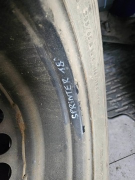 MERCEDES SPRINTER KOLO REZERVY W907 235/65 R16C