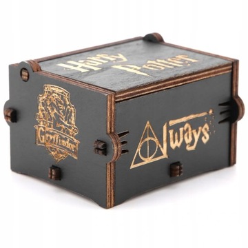 Деревянная музыкальная шкатулка Гарри Поттера