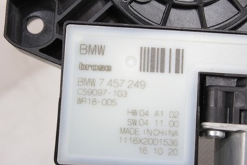 NOVÁ OE MOTOREK OKNO PRAVÝ PŘEDNÍ BMW G01 G02 X3