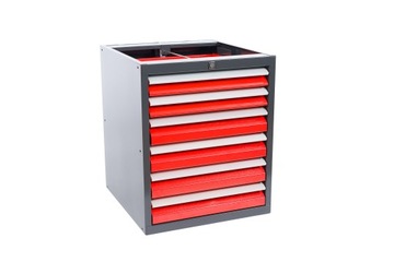 Верстак для гаража, слесарный инструмент, ящики, ЦВЕТА, полки.