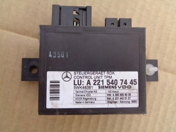 MERCEDES S W221 MODUL ŘÍZENÍ TLAKU PNEUMATIKA