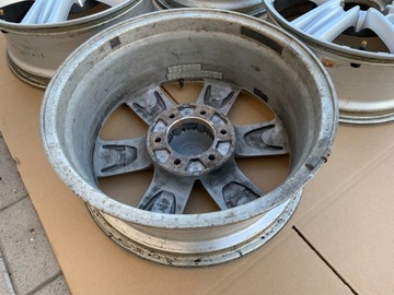 4× DISK HLINÍK ISUZU OE 7.0" X 18" 6X139.7 ET 25