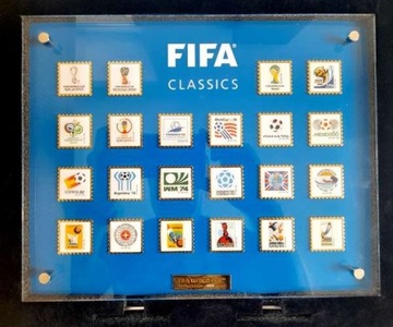 Odznaki Mistrzostwa Świata historyczne znaki FIFA