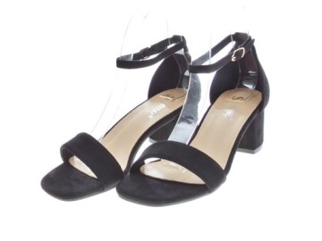 Замшевые сандалии SK80 Black R.38