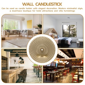 ПОДСВЕЧИ ПОДВЕСНЫЕ НА СТЕНЕ, СОВРЕМЕННЫЙ МЕТАЛЛ