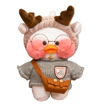 MASKOTKA KACZKA LALAFANFAN PLUSZOWA ZABAWKA ORYGINALNA 30CM LF020