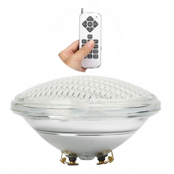 Kolorowa żarówka LED do basenu Wbudowana lampa