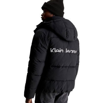 Calvin Klein Jeans kurtka męska puchowa czarna wodoodporna J30J323708 XL
