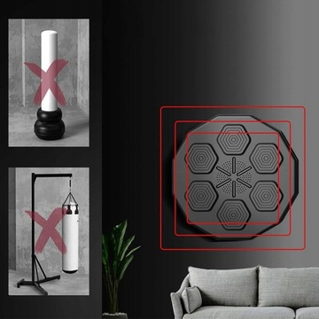 МУЗЫКАЛЬНЫЙ БОКСЕРСКИЙ ТРЕНИРОВОЧНЫЙ МАШИНА ЦЕЛЬ BLUETOOTH