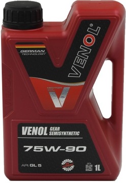 Трансмиссионное масло VENOL GEAR GL-5 75W-90