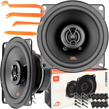 MOCNE GŁOŚNIKI JBL STAGE2 524 130mm 13cm 210W IDEALNE POD RADIO + KLUCZE