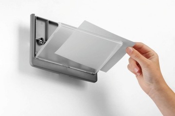 Табличка дверная Durable Click Sign 149х148,5мм белая