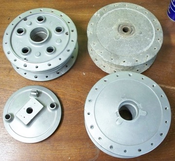 SZKIEŁKOWANIE PIASKOWANIE CZĘŚCI MOTOCYKLOWYCH SAMOCHODOWYCH ALUMINIUM