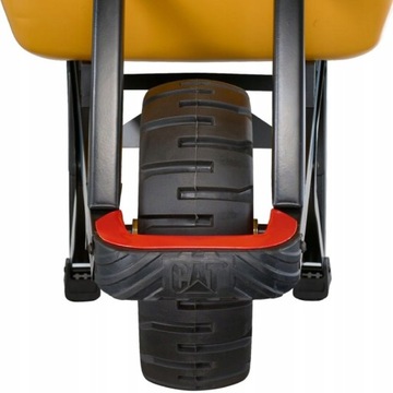 TACZKA BUDOWLANA OGRODOWA 500 kg CARTERPILLAR Stal Hartowana Transportowa